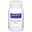Bottle of pure encapsulations B-Complex Plus on a white background - okotoks hc pharmacy