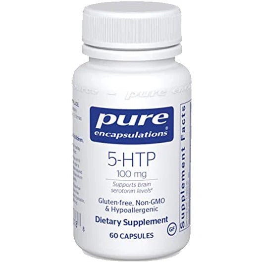 Pure Encapsulations 5-HTP 100mg - 60 Caps - OKOTOKS HC PHARMACY
