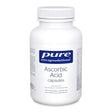 Bottle of pure encapsulations Ascorbic Acid capsules on a white background - okotoks hc pharmacy