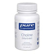 Bottle of pure encapsulations Choline bitartrate capsules on a white background - okotoks hc pharmacy