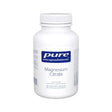 White bottle of pure encapsulations Magnesium Citrate on a white background - Okotoks hc pharmacy