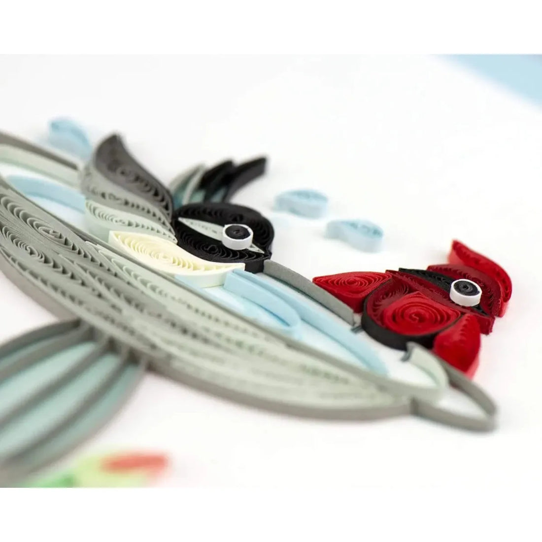 Quilled Bird Bath Greeting Card - okotoks hc pharmacy