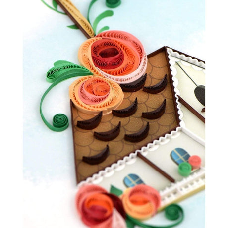 Decorative birdhouse and flowers on a white background - okotoks hc pharmacy