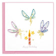 Quilled Birthday Fairies Greeting Card - okotoks hc pharmacy