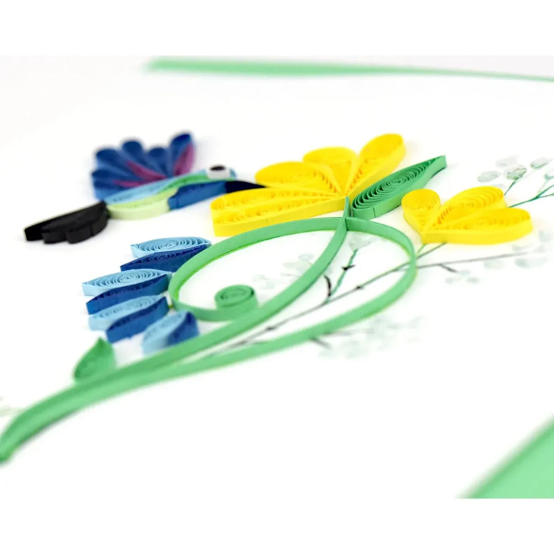 Quilled Birthday Hummingbird Greeting Card - okotoks hc pharmacy