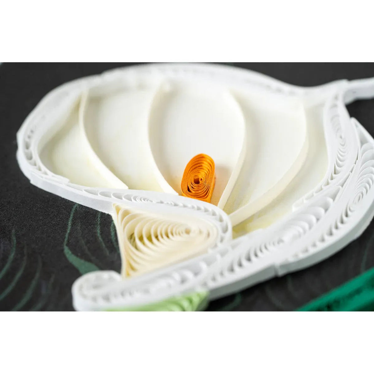 Quilled Calla Lily Greeting Card - okotoks hc pharmacy