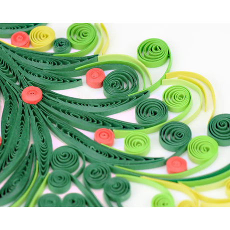 Colorful paper quilling design on a white background - okotoks hc pharmacy