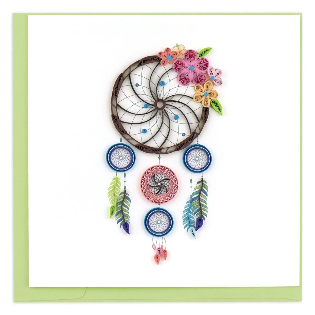 Quilled Dreamcatcher Greeting Card - okotoks hc pharmacy