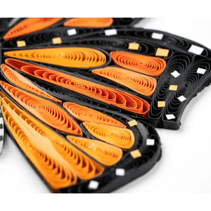 Quilled Monarch Milkweed Butterfly Greeting Card- okotoks hc pharmacy