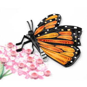 Quilled Monarch Milkweed Butterfly Greeting Card - okotoks hc pharmacy