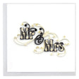 Quilled Mr. & Mrs. Wedding Card - okotoks hc pharmacy