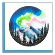 Quilled Northern Lights Greeting Card - okotoks hc pharmacy