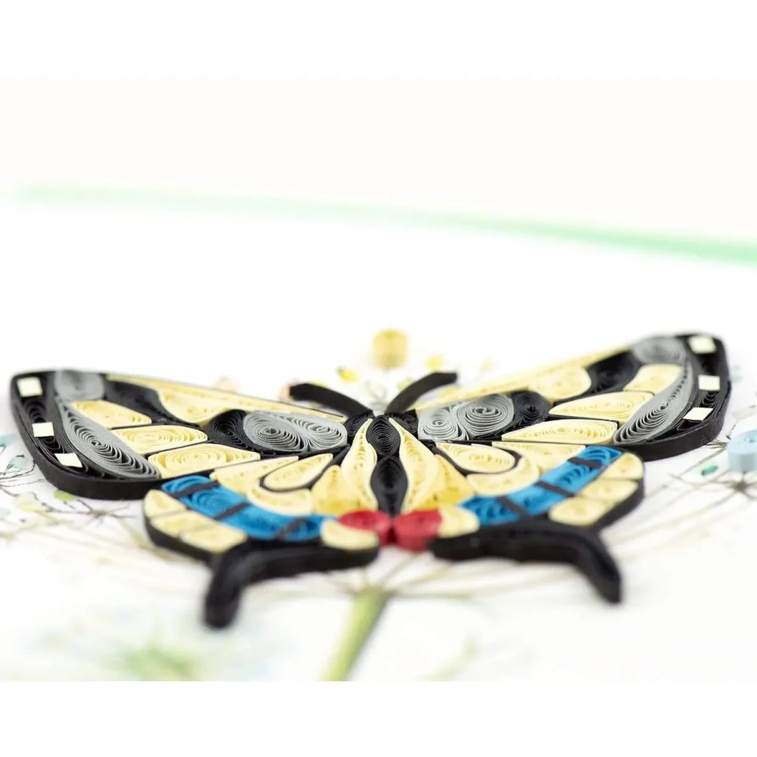 Quilled Swallowtail Butterfly Greeting Card - okotoks hc pharmacy