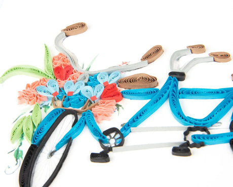 colorful bicycle on a white background with floral decorations. - okotoks hc pharmacy