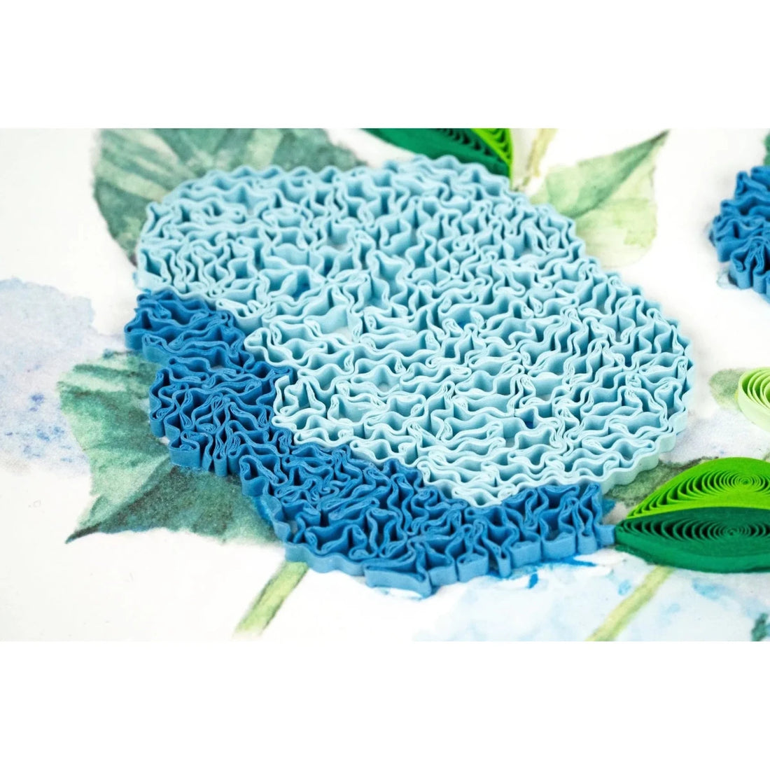 Quilled Wild Hydrangeas Greeting Card - okotoks hc pharmacy