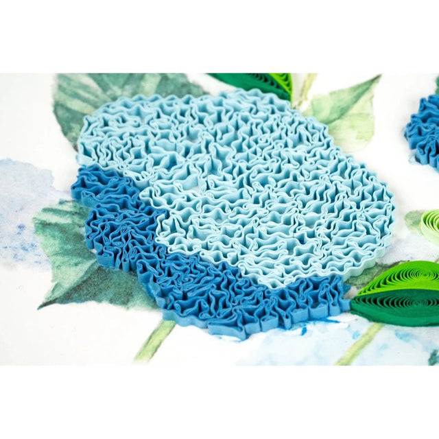 Quilled Wild Hydrangeas Greeting Card - okotoks hc pharmacy