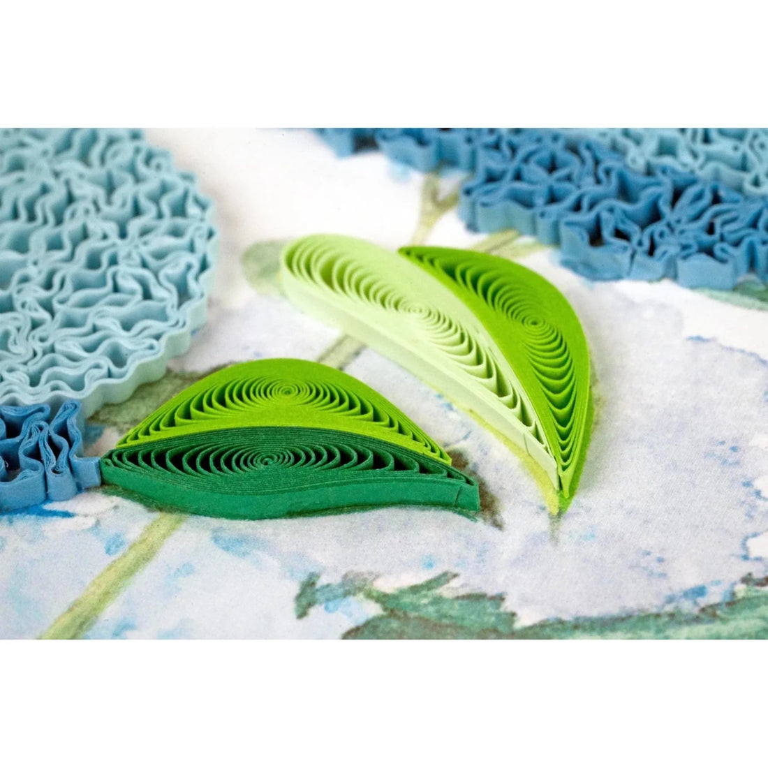 Quilled Wild Hydrangeas Greeting Card - okotoks hc pharmacy