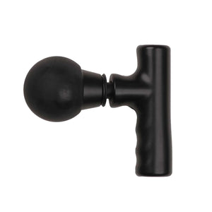 Black massage gun on a white background - okotoks hc pharmacy