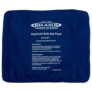 Relaxus hot cold soft gel pack 10x12 - Okotoks HC Pharmacy