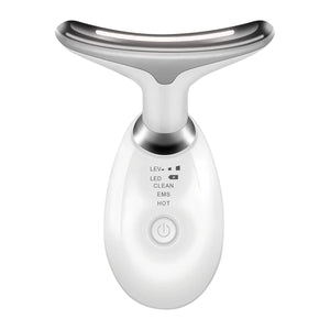 White and silver facial cleansing device on a white background - okotoks hc pharmacy