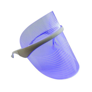 Clear plastic visor with a white strap on a white background - okotoks hc pharmacy