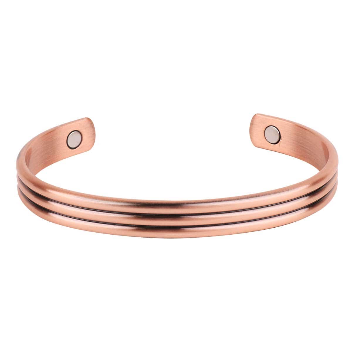 Relaxus Magnetic Copper Wellness Bracelets classic lines - okotoks hc pharmacy