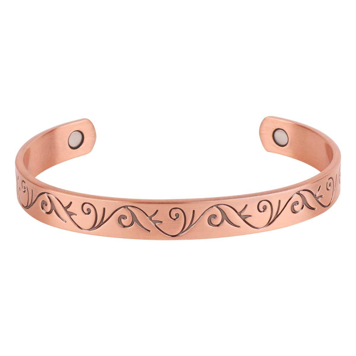 Relaxus Magnetic Copper Wellness Bracelets classic swirl - okotoks hc pharmacy