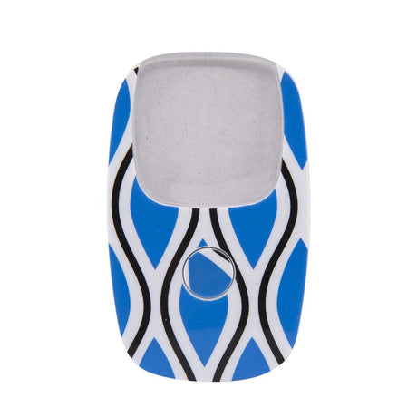 magnifier with blue and black pattern on a white background - okotoks hc pharmacy