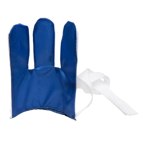 Blue sock aid with a white band on a white background - okotoks hc pharmacy