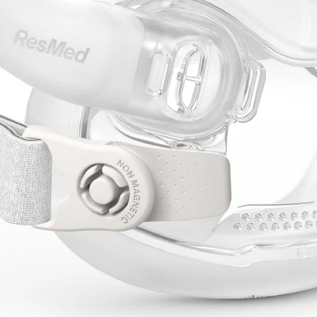 ResMed CPAP mask on a white background - okotoks hc pharmacy