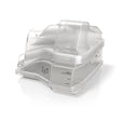 Clear plastic container with a lid on a white background - okotoks hc pharmacy