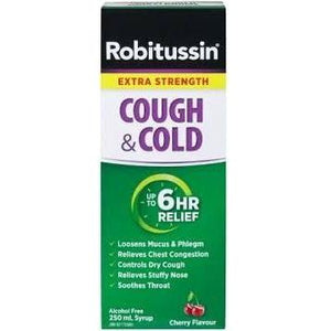 Robitussin Extra Strength Cough & Cold 100ML - #shop_name