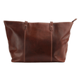 Rugged Earth Leather Organizer Tote Bag brown - okotoks hc pharmacy