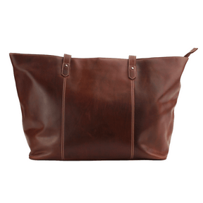 Rugged Earth Leather Organizer Tote Bag brown - okotoks hc pharmacy