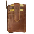 Rugged Earth Slim Leather Card Wallet brown - okotoks hc pharmacy