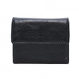 Black leather wallet on a white background - okotoks hc pharmacy