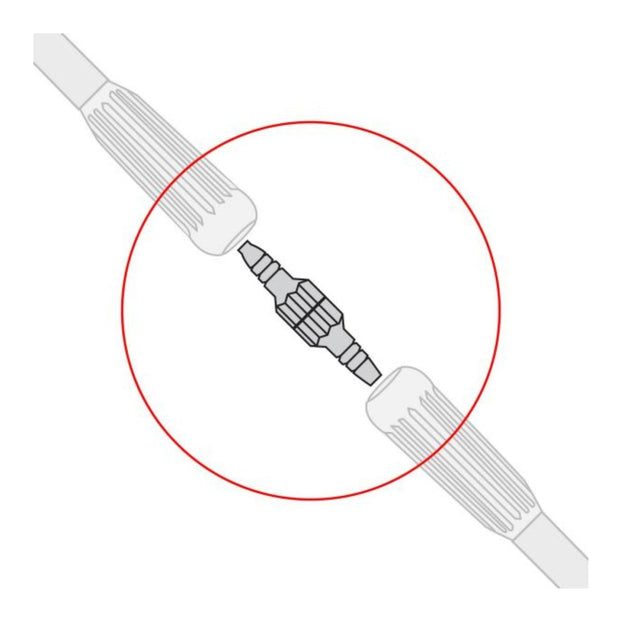 Salter Labs Oxygen Tubing Swivel Connector - 1220-0 - okotoks hc pharmacy