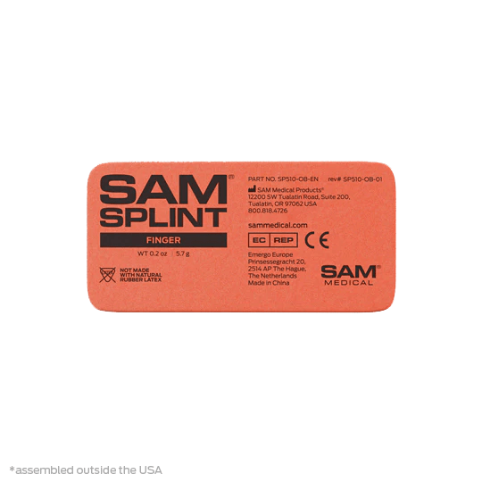 SAM Medical splint packaging on a white background - okotoks hc pharmacy