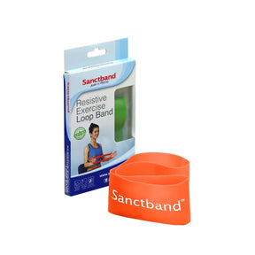 Sanctband Resistance Exercise Mini Loop Band orange - okotoks hc pharmacy