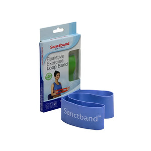Sanctband Resistance Exercise Mini Loop Band blue - okotoks hc pharmacy