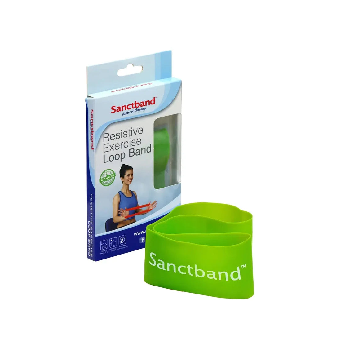 Sanctband Resistance Exercise Mini Loop Band - okotoks hc pharmacy
