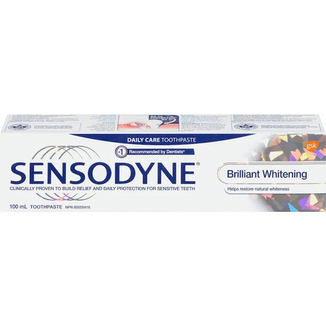 Sensodyne Brilliant Whitening Toothpaste - okotoks hc pharmacy