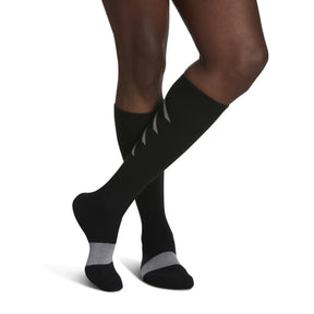Sigvaris Athletic Recovery Compression Socks 15-20mmHg black - Okotoks HC Pharmacy