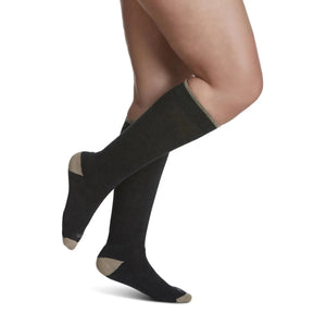 Sigvaris Knee High Merino Outdoor Compression Socks 15-20mmHg charcoal - okotoks hc pharmacy