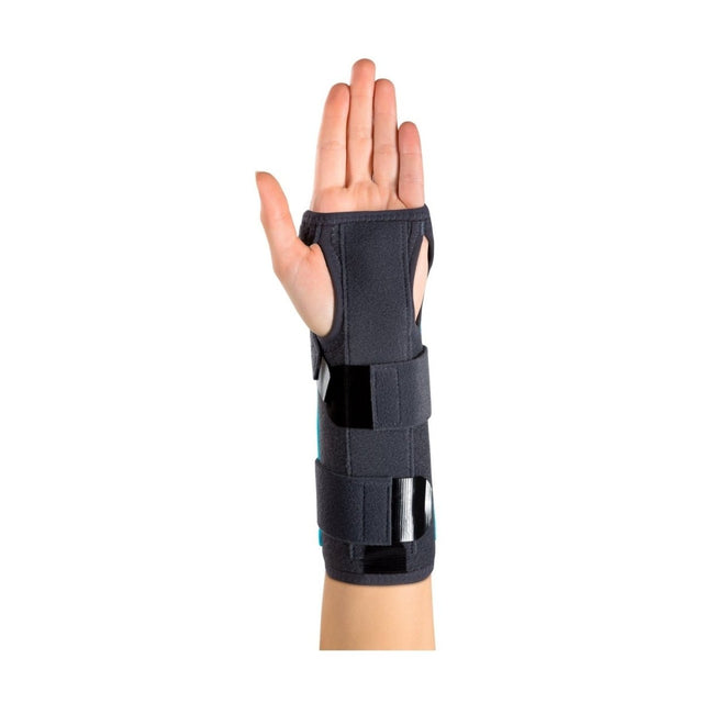 Black wrist brace on a white background - okotoks hc pharmacy