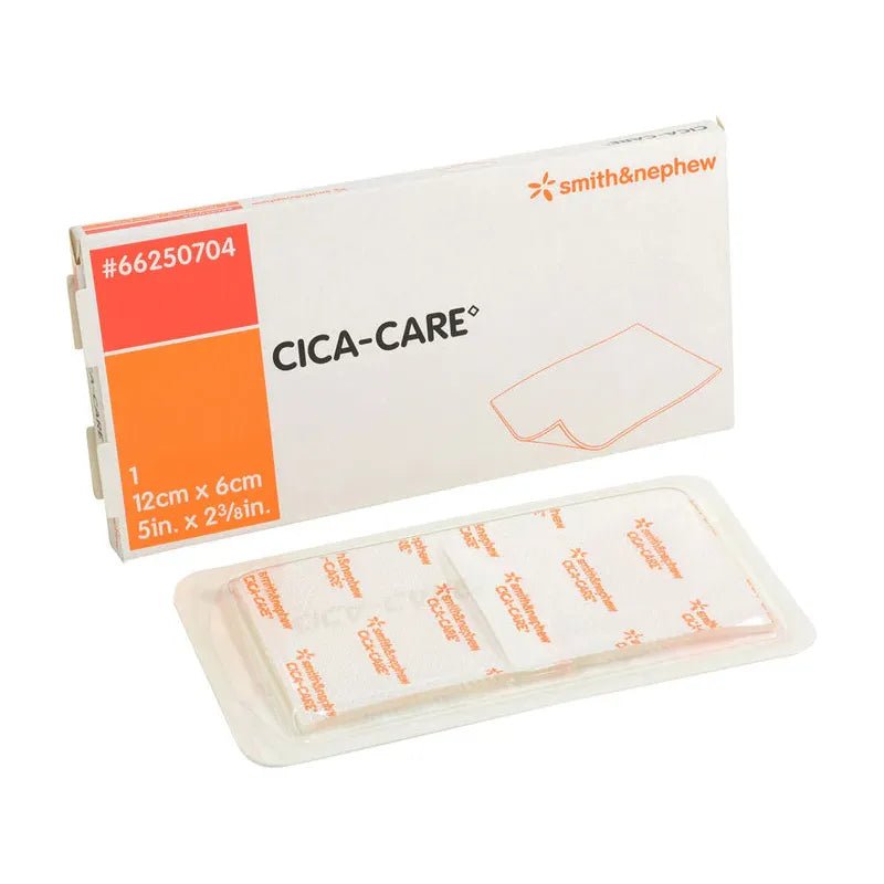 CICA-CARE bandages with Smith & Nephew packaging on a white background - okotoks hc pharmacy