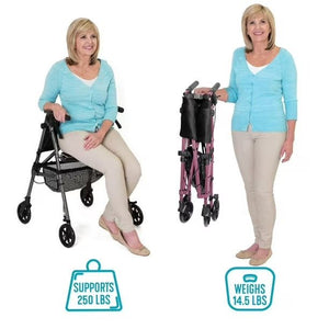 Stander EZ Fold - N - Go Rollator - Okotoks HC Pharmacy