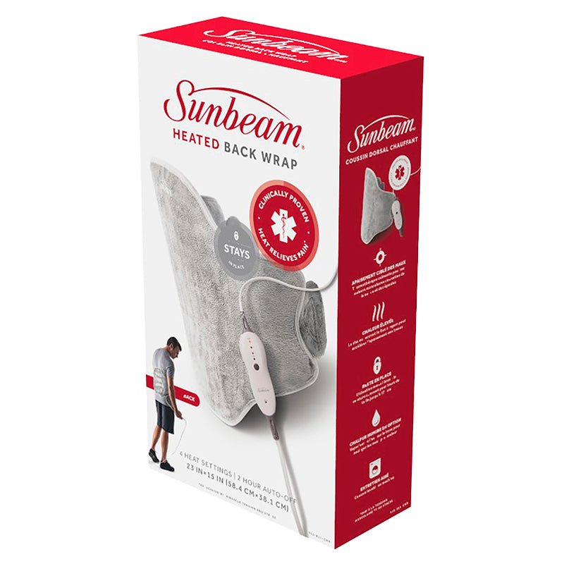 Sunbeam Heated Back Wrap - Okotoks HC Pharmacy