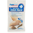 SuperBand instant cold pack packaging with a hand holding the pack. - okotoks hc pharmacy