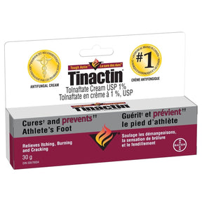 Tinactin Cream 1% Athlete's Foot 30G - Okotoks HC Pharmacy